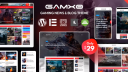 Gamxo - 响应式游戏电竞网站WordPress模板
