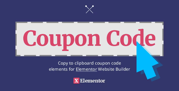 Coupon Code for Elementor - 可视化优惠券生成插件