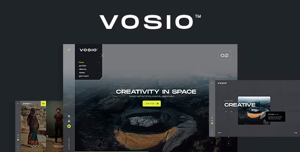 Vosio - 创意产品展示网站HTML模板