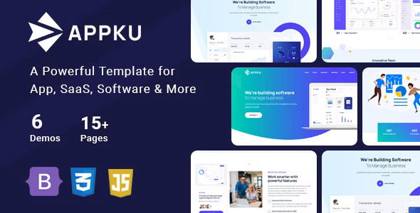 Appku - Software & SaaS Landing Page