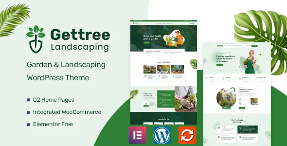 Gettree - Garden & Landscaping WordPress Theme