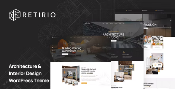 Retirio - Architecture and Interior WordPress Theme