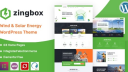 Zingbox - 风能太阳能清洁能源网站WordPress主题