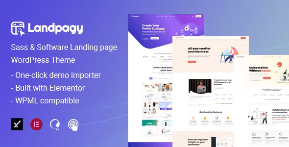 Landpagy - Multipurpose Landing page WordPress Theme