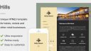 Hills - 独特响应式酒店汽车旅馆HTML5模板
