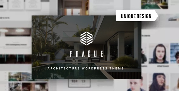 Prague - 建筑艺术设计装修网站WordPress模板