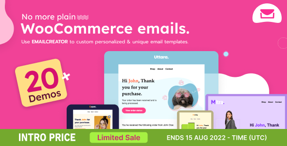 WooCommerce Email Template Customizer - 电子邮件模板定制插件