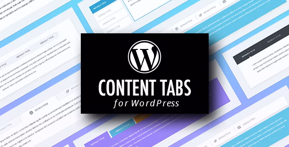 WordPress Content Tabs Plugin with Layout Builder - 内容选项卡插件
