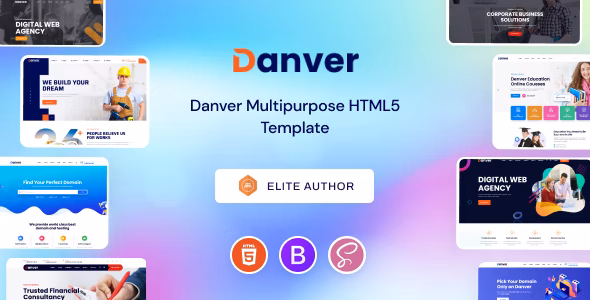 Danver - Multipurpose HTML5 Template