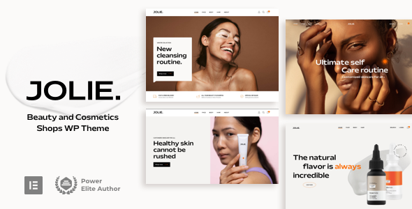Jolie - 美容化妆品商店网上店铺WordPress模板