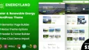 Energyland - 太阳能可再生能源网站模板WordPress主题