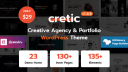 Cretic - 创意响应式企业网站模板WordPress主题