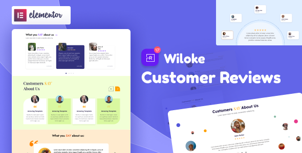 Wiloke Customer Reviews for Elementor - 可视化编辑评论插件