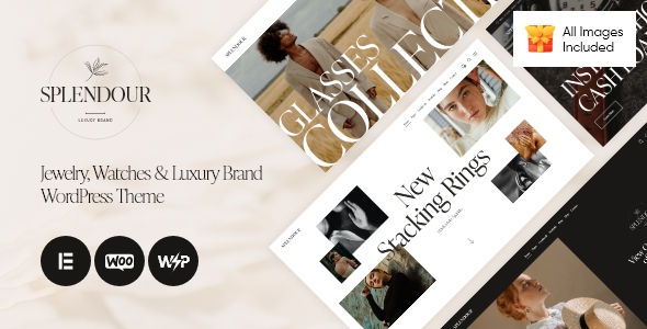 Splendour - Jewelry & Watches WordPress Theme