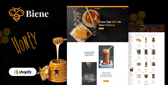 Biene - Honey Food Shopify Store