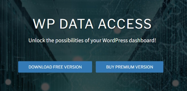 WP Data Access Premium - 数据表单全文搜索内联编辑插件