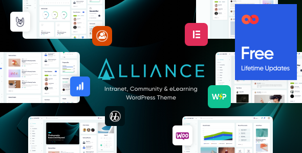 Alliance - Intranet 互联网服务科技公司网站WordPress主题