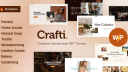 Crafti - 创意手工制作网站模板WordPress主题