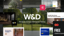 W&D - 门窗公司建筑装饰企业网站WordPress主题