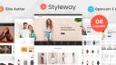 Styleway - 响应式在线时尚服饰网站OpenCart 3.x主题