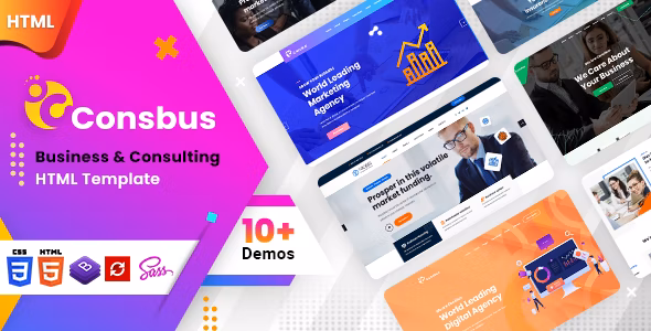 Consbus - One Page Template
