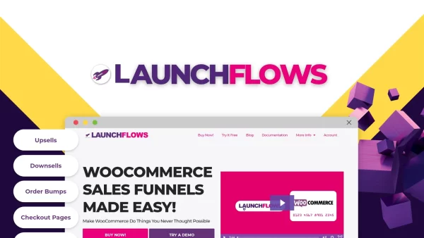 LaunchFlows - 产品页面文章转化为定制销售漏斗插件