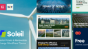 Soleil - 太阳能电池板可再生能源网站WordPress主题