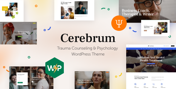 Cerebrum - 创伤咨询心理学网站模板WordPress主题