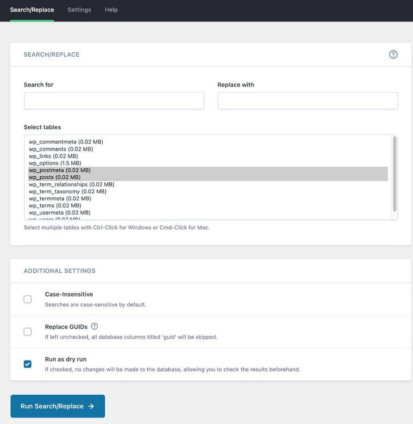 WordPress 几种批量替换文章正文内容图文教程