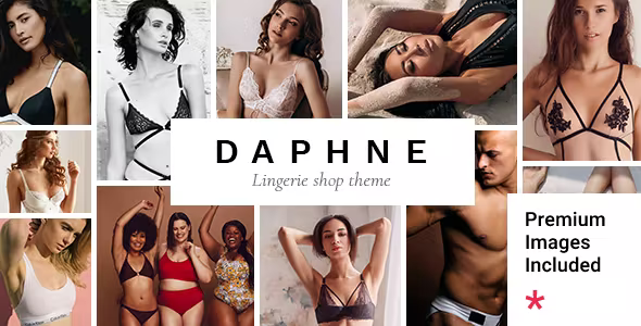 Daphne - 比基尼泳衣时尚内衣网站WordPress模板