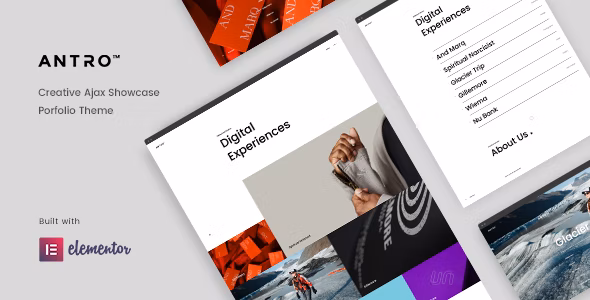 Antro - Creative Portfolio Theme