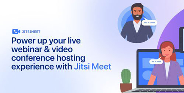 Webinar and Video Conference with Jitsi Meet Ultimate - 网络研讨会视频会议插件