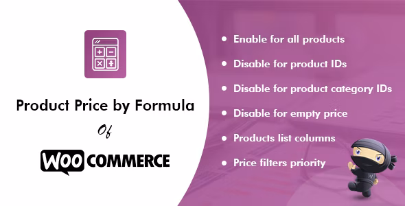 Product Price by Formula Pro for WooCommerce -  产品价格自动计算插件