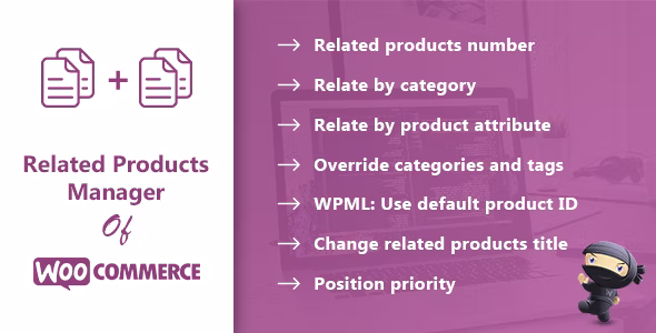 Related Products Manager Pro for WooCommerce - 相关产品插件