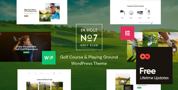 N7 - Golf 高尔夫俱乐部海外运动 WordPress 模板