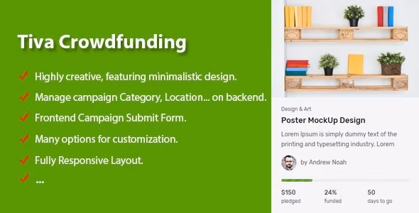Tiva Crowdfunding - Wordpress 众筹插件