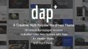 Dap - 创意多用途企业网站模板 WordPress 主题