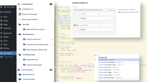 WPCodeBox - 网站开发代码段管理插件