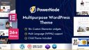 PowerNode - 多用途企业网站模板WordPress模板