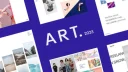 ART - 高端创意产品作品展示网站WordPress模板