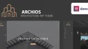Archios - 单页建筑艺术展示网站WordPress模板