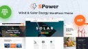 SPower - 风能太阳能清洁能源网站WordPress模板