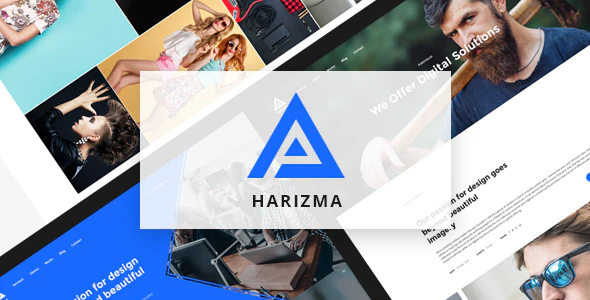 Harizma - 现代多用途企业网站WordPress模板
