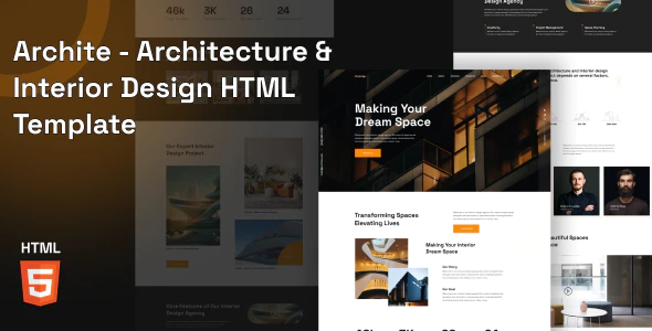 Archite - 响应式建筑装修施工网站 HTML 模板