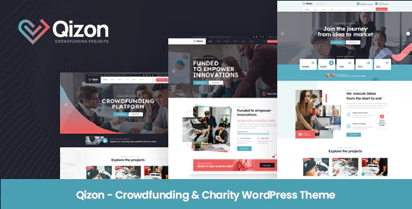 Qizon - 响应式公益捐赠网站WordPress模板