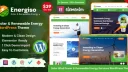 Energiso - 清洁能源光伏太阳能网站WordPress模板