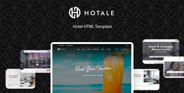 Hotale - Hotel 酒店旅游酒店名宿网站HTML5模板