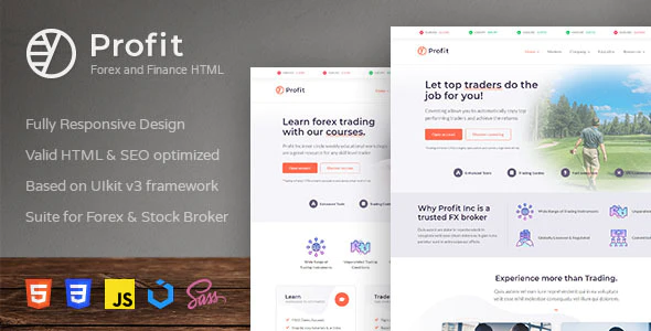 Profit - 金融理财保险公司网站 HTML 模板