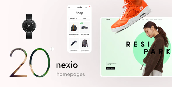 Nexio - 响应式电子商务服饰网站Shopify主题