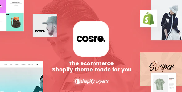 Cosre - 自适应服饰鞋子商店Shopify模板